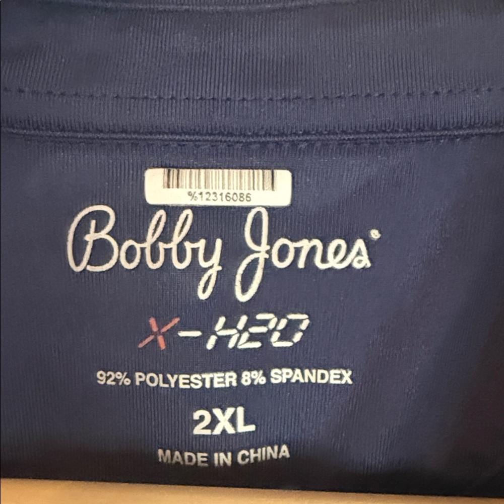 Bobby Jones Navy Short-Sleeve Polo - Picture 3 of 5